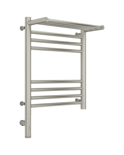 Полотенцесушитель электрический 500х400 сатин МЭМ левый Сунержа Богема с полкой 3.0 071-5806-5040