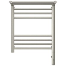 Полотенцесушитель электрический 500х400 сатин МЭМ правый Сунержа Богема с полкой 3.0 071-5807-5040