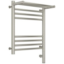 Полотенцесушитель электрический 500х400 сатин МЭМ правый Сунержа Богема с полкой 3.0 071-5807-5040