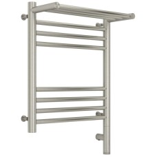 Полотенцесушитель электрический 500х400 сатин МЭМ правый Сунержа Богема с полкой 3.0 071-5807-5040