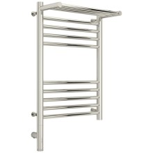 Полотенцесушитель электрический 600х400 МЭМ левый Сунержа Богема с полкой 3.0 00-5806-6040