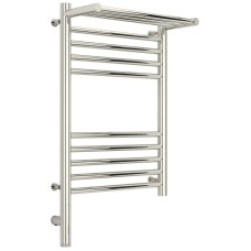 Полотенцесушитель электрический 600х400 МЭМ левый Сунержа Богема с полкой 3.0 00-5806-6040