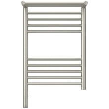 Полотенцесушитель электрический 600х400 сатин МЭМ левый Сунержа Богема с полкой 3.0 071-5806-6040