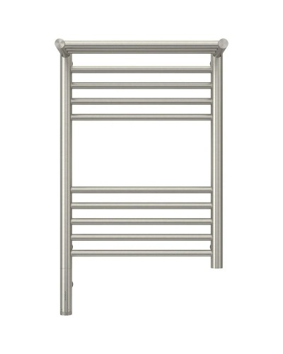 Полотенцесушитель электрический 600х400 сатин МЭМ левый Сунержа Богема с полкой 3.0 071-5806-6040