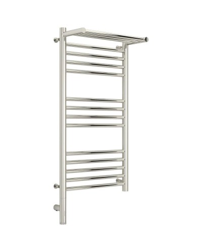 Полотенцесушитель электрический 800х400 МЭМ левый Сунержа Богема с полкой 3.0 00-5806-8040