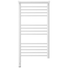 Полотенцесушитель электрический 800х400 белый матовый МЭМ левый Сунержа Богема с полкой 3.0 30-5806-8040