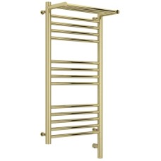 Полотенцесушитель электрический 800х400 шампань МЭМ правый Сунержа Богема с полкой 3.0 020-5807-8040