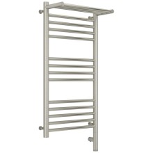 Полотенцесушитель электрический 800х400 сатин МЭМ правый Сунержа Богема с полкой 3.0 071-5807-8040