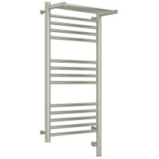 Полотенцесушитель электрический 800х400 сатин МЭМ правый Сунержа Богема с полкой 3.0 071-5807-8040