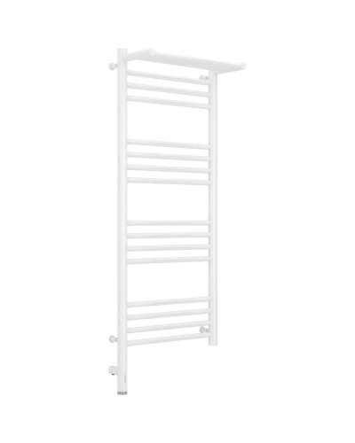 Полотенцесушитель электрический 1000х400 белый глянец МЭМ левый Сунержа Богема с полкой 3.0 12-5806-1040