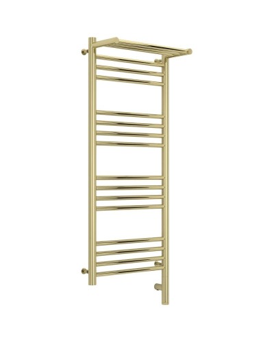 Полотенцесушитель электрический 1000х400 шампань МЭМ правый Сунержа Богема с полкой 3.0 020-5807-1040