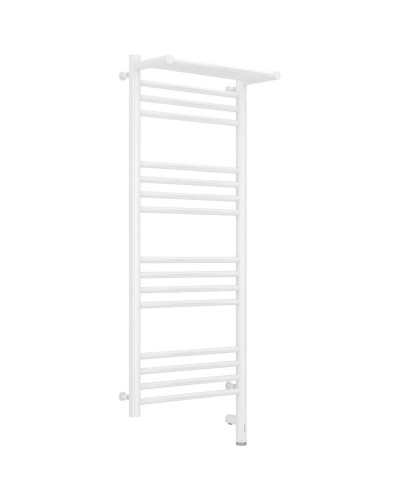 Полотенцесушитель электрический 1000х400 белый глянец МЭМ правый Сунержа Богема с полкой 3.0 12-5807-1040