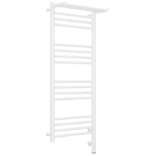 Полотенцесушитель электрический 1000х400 белый матовый МЭМ правый Сунержа Богема с полкой 3.0 30-5807-1040