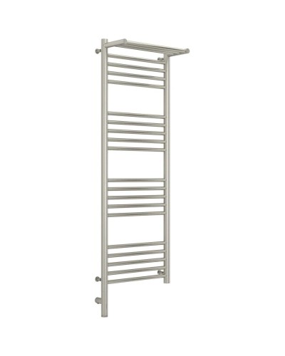 Полотенцесушитель электрический 1200х400 сатин МЭМ левый Сунержа Богема с полкой 3.0 071-5806-1240