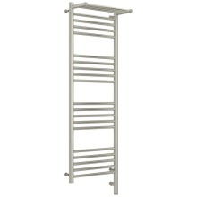 Полотенцесушитель электрический 1200х400 сатин МЭМ правый Сунержа Богема с полкой 3.0 071-5807-1240