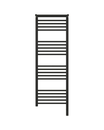 Полотенцесушитель электрический 1200х400 темный титан муар МЭМ правый Сунержа Богема с полкой 3.0 15-5807-1240