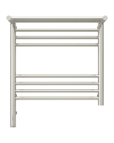 Полотенцесушитель электрический 500х500 МЭМ левый Сунержа Богема с полкой 3.0 00-5806-5050