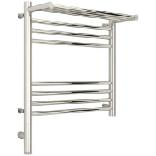 Полотенцесушитель электрический 500х500 МЭМ левый Сунержа Богема с полкой 3.0 00-5806-5050