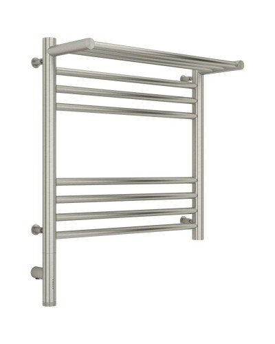 Полотенцесушитель электрический 500х500 сатин МЭМ левый Сунержа Богема с полкой 3.0 071-5806-5050