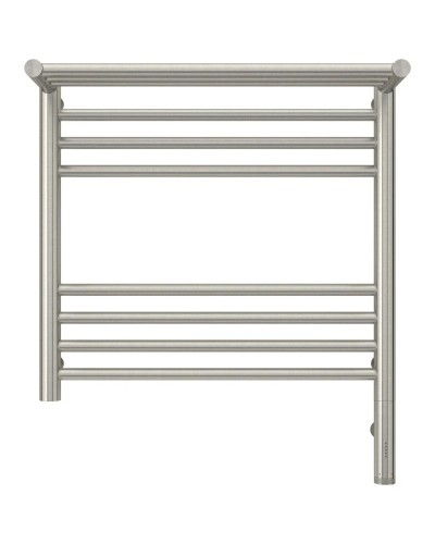 Полотенцесушитель электрический 500х500 сатин МЭМ правый Сунержа Богема с полкой 3.0 071-5807-5050