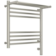 Полотенцесушитель электрический 500х500 сатин МЭМ правый Сунержа Богема с полкой 3.0 071-5807-5050