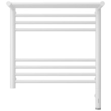 Полотенцесушитель электрический 500х500 белый глянец МЭМ правый Сунержа Богема с полкой 3.0 12-5807-5050