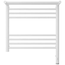 Полотенцесушитель электрический 500х500 белый матовый МЭМ правый Сунержа Богема с полкой 3.0 30-5807-5050