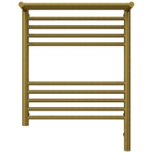 Полотенцесушитель электрический 600х500 состаренная бронза МЭМ правый Сунержа Богема с полкой 3.0 05-5807-6050