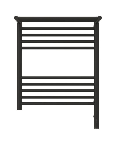 Полотенцесушитель электрический 600х500 темный титан муар МЭМ правый Сунержа Богема с полкой 3.0 15-5807-6050