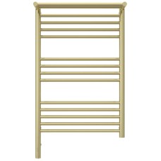 Полотенцесушитель электрический 800х500 шампань МЭМ левый Сунержа Богема с полкой 3.0 020-5806-8050