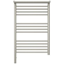 Полотенцесушитель электрический 800х500 сатин МЭМ левый Сунержа Богема с полкой 3.0 071-5806-8050