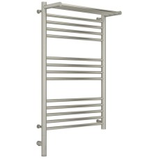 Полотенцесушитель электрический 800х500 сатин МЭМ левый Сунержа Богема с полкой 3.0 071-5806-8050