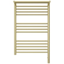 Полотенцесушитель электрический 800х500 шампань МЭМ правый Сунержа Богема с полкой 3.0 020-5807-8050