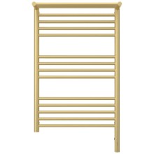 Полотенцесушитель электрический 800х500 шампань матовая МЭМ правый Сунержа Богема с полкой 3.0 022-5807-8050