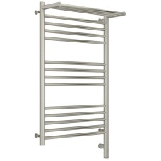 Полотенцесушитель электрический 800х500 сатин МЭМ правый Сунержа Богема с полкой 3.0 071-5807-8050