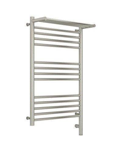 Полотенцесушитель электрический 800х500 сатин МЭМ правый Сунержа Богема с полкой 3.0 071-5807-8050