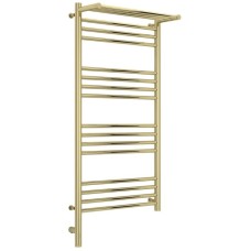 Полотенцесушитель электрический 1000х500 шампань МЭМ левый Сунержа Богема с полкой 3.0 020-5806-1050