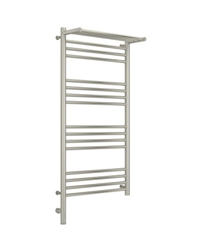 Полотенцесушитель электрический 1000х500 сатин МЭМ левый Сунержа Богема с полкой 3.0 071-5806-1050