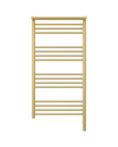 Полотенцесушитель электрический 1000х500 шампань матовая МЭМ правый Сунержа Богема с полкой 3.0 022-5807-1050