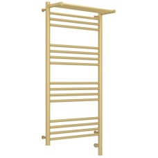 Полотенцесушитель электрический 1000х500 шампань матовая МЭМ правый Сунержа Богема с полкой 3.0 022-5807-1050