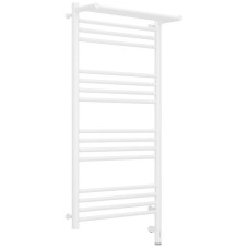 Полотенцесушитель электрический 1000х500 белый матовый МЭМ правый Сунержа Богема с полкой 3.0 30-5807-1050