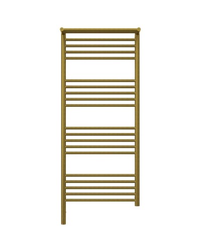 Полотенцесушитель электрический 1200х500 состаренная бронза МЭМ левый Сунержа Богема с полкой 3.0 05-5806-1250