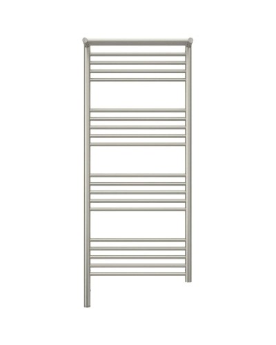 Полотенцесушитель электрический 1200х500 cатин МЭМ левый Сунержа Богема с полкой 3.0 071-5806-1250