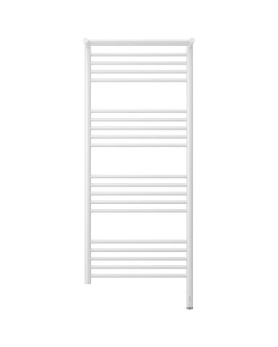 Полотенцесушитель электрический 1200х500 белый глянец МЭМ правый Сунержа Богема с полкой 3.0 12-5807-1250