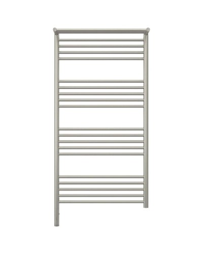 Полотенцесушитель электрический 1200х600 сатин МЭМ левый Сунержа Богема с полкой 3.0 071-5806-1260