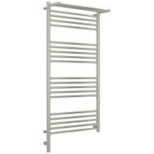 Полотенцесушитель электрический 1200х600 сатин МЭМ левый Сунержа Богема с полкой 3.0 071-5806-1260