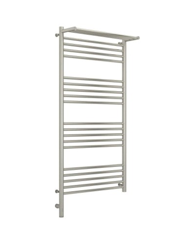 Полотенцесушитель электрический 1200х600 сатин МЭМ левый Сунержа Богема с полкой 3.0 071-5806-1260