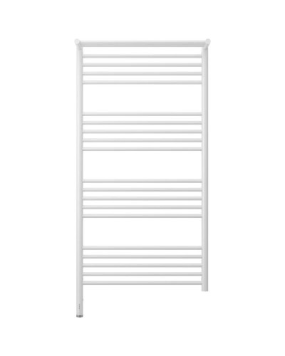 Полотенцесушитель электрический 1200х600 белый глянец МЭМ левый Сунержа Богема с полкой 3.0 12-5806-1260