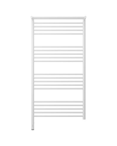 Полотенцесушитель электрический 1200х600 белый матовый МЭМ левый Сунержа Богема с полкой 3.0 30-5806-1260