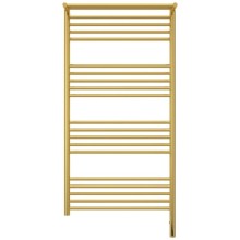 Полотенцесушитель электрический 1200х600 золотой МЭМ правый Сунержа Богема с полкой 3.0 03-5807-1260